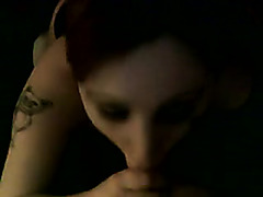 British floozy eve sucks a large jock