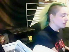 Horny Amateur video with Emo, Blowjob scenes